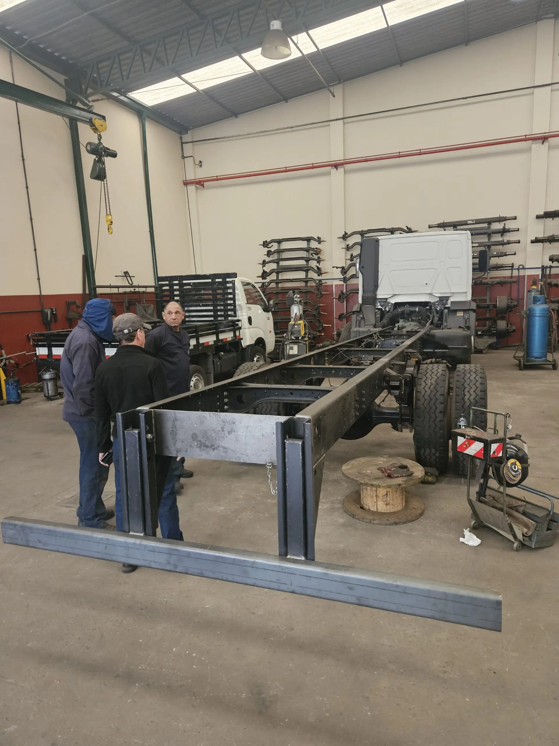 Alogamento de Chassis de Caminhão Completo